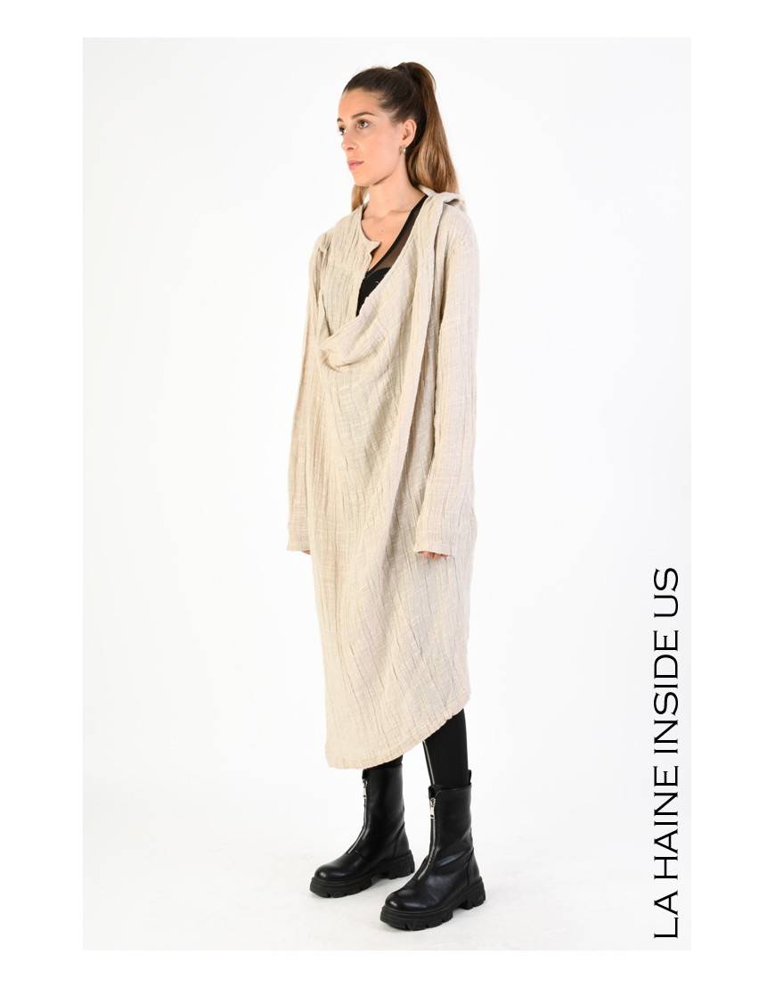 La haine inside us 3J LM164 CARDIGAN UNISEX D Beige 2025