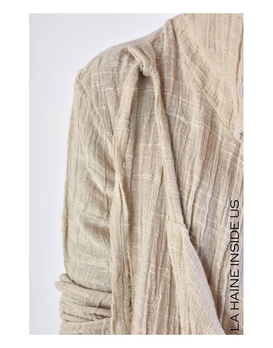 La haine inside us 3J LM164 CARDIGAN UNISEX U Beige Italia