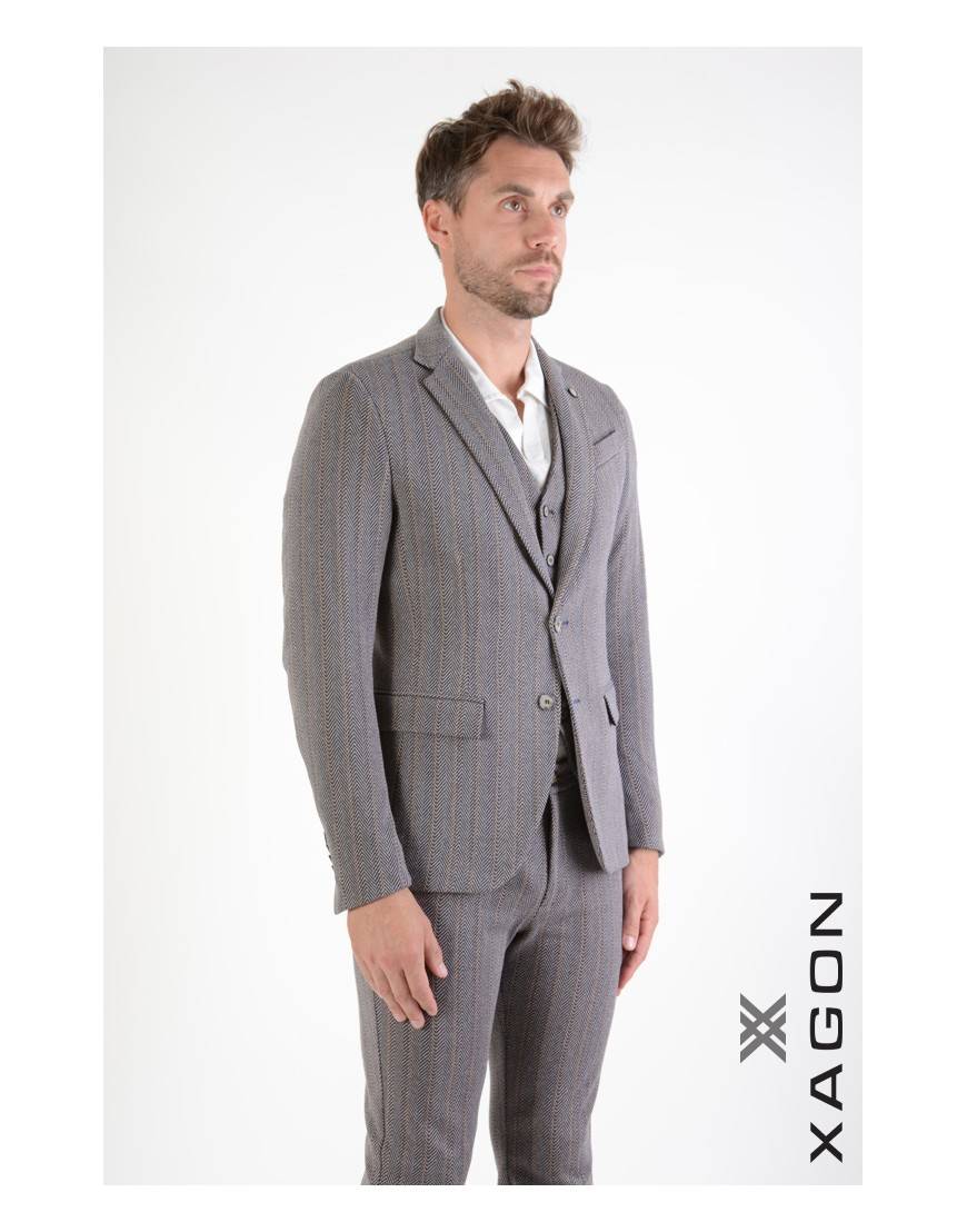 La haine inside us GIACCA 1PF13BR Blu Fino Al -60%