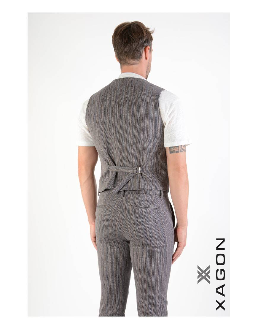 La haine inside us GILET 1PGLBRU Blu Offerta speciale della fabbrica