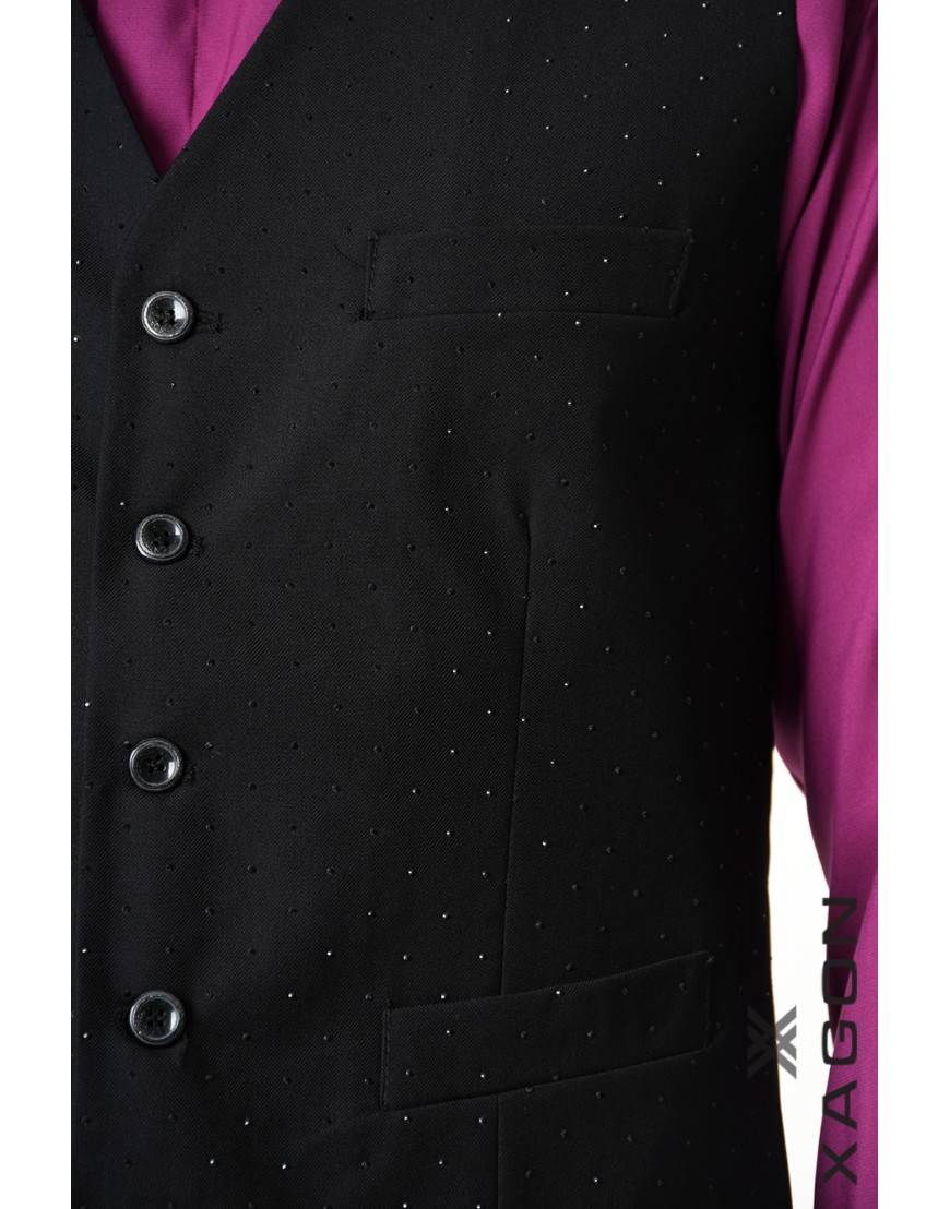 La haine inside us GILET 1PSWA73 Nero Fino al 55% di sconto