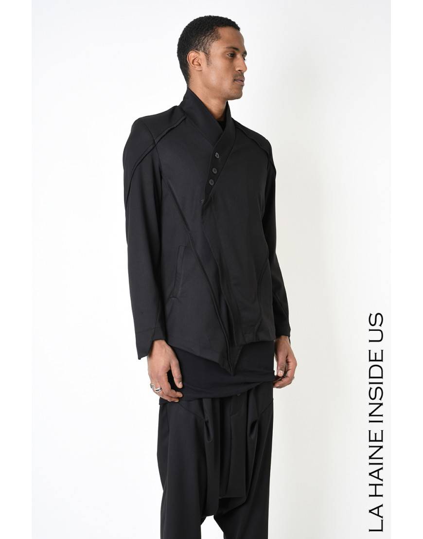 La haine inside us 3B LM197 GIACCA Nero Moda