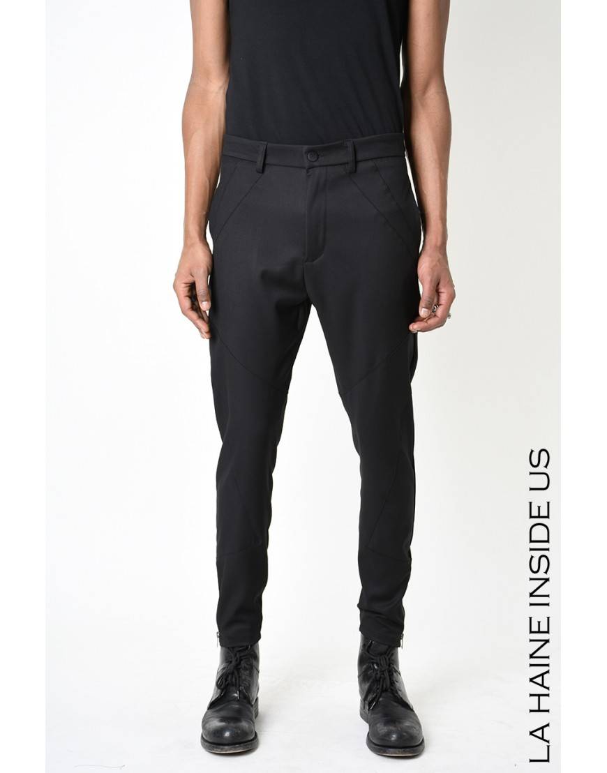 La haine inside us 3B LM198 PANTALONE Nero Italy