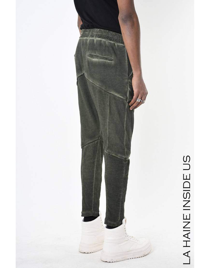 La haine inside us 3B LM199 PANTALONE Verde 50% di sconto per tempo limitato