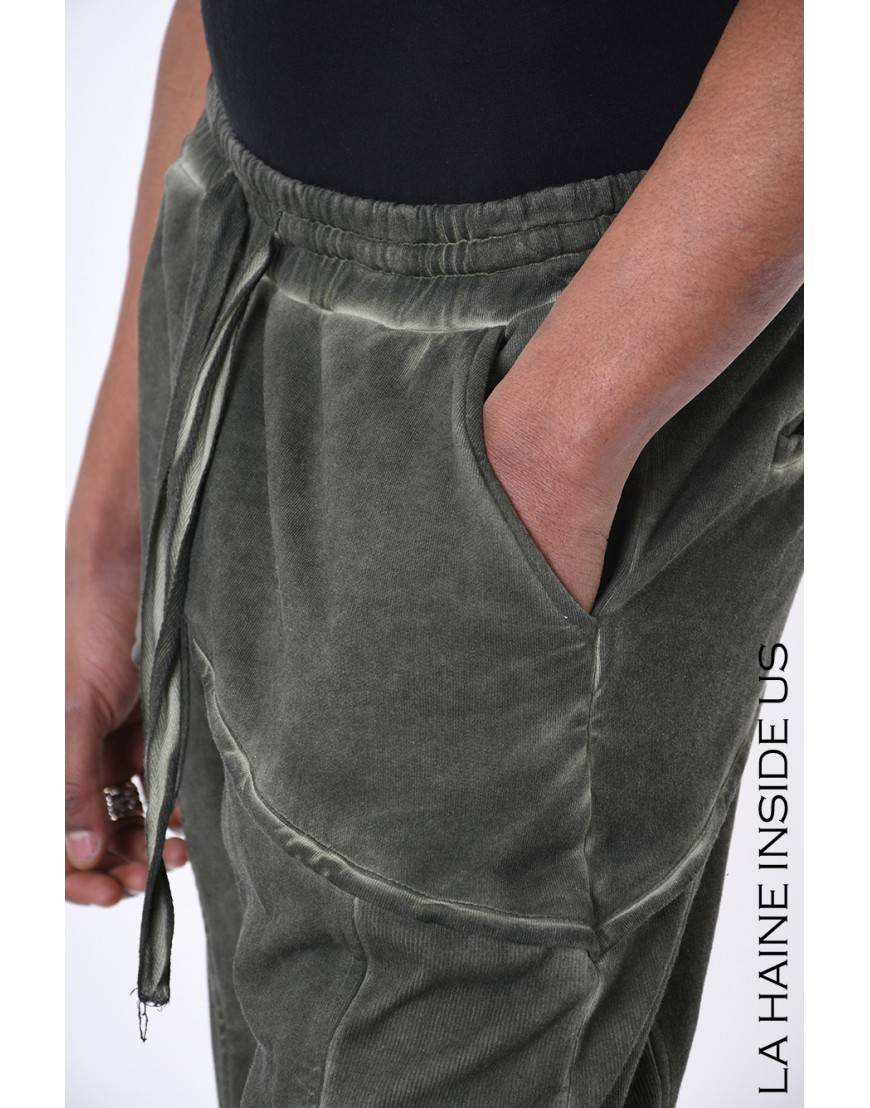 La haine inside us 3B LM199 PANTALONE Verde 50% di sconto per tempo limitato