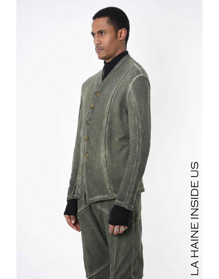 La haine inside us 3B LM227 GIACCA Verde Vendita