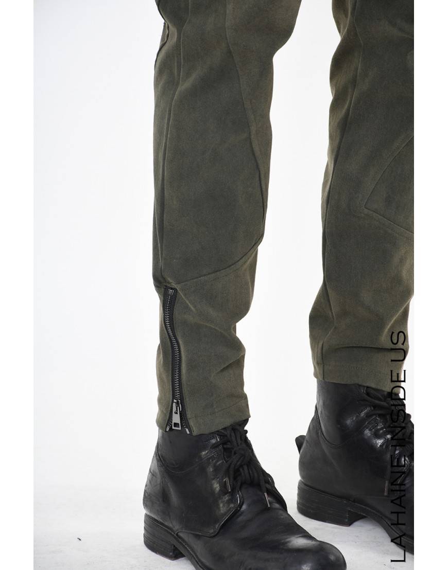 La haine inside us 3B LM271 PANTALONE Verde Negozi Online