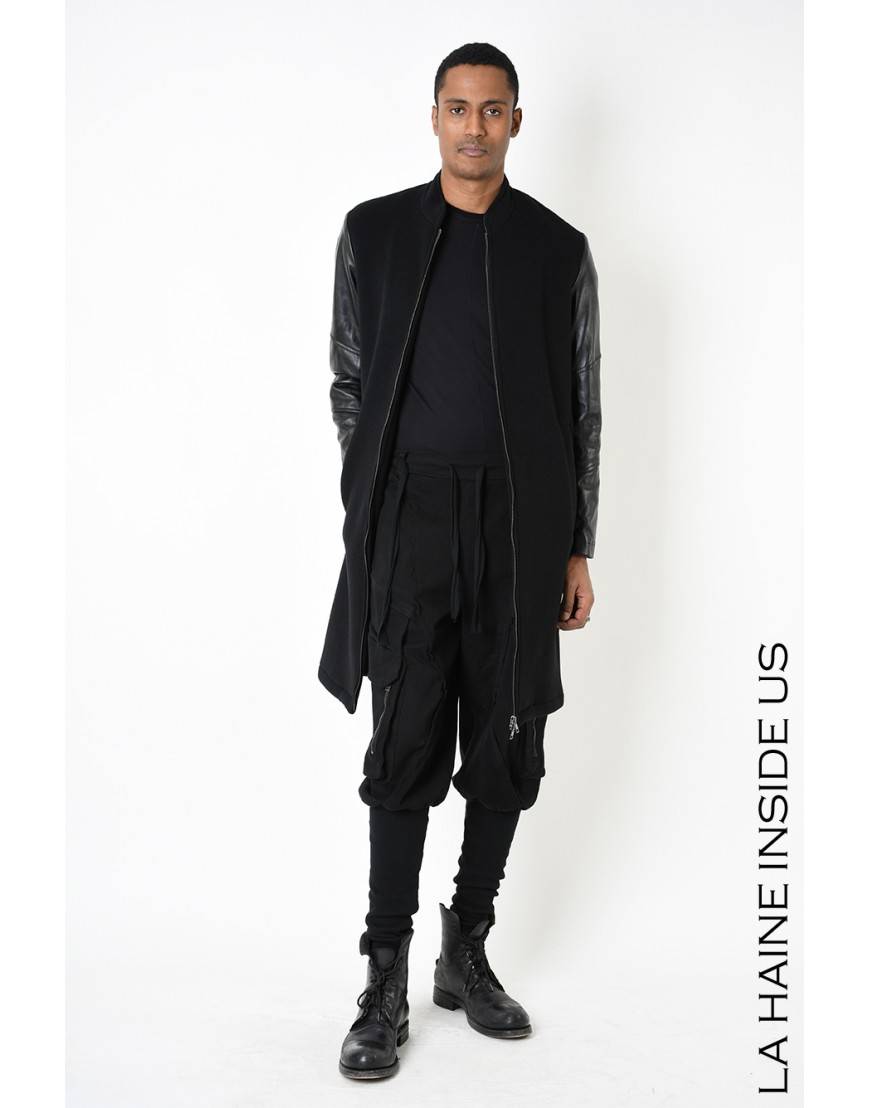 La haine inside us 3B LM183 CAPPOTTO Nero Fino Al -60%