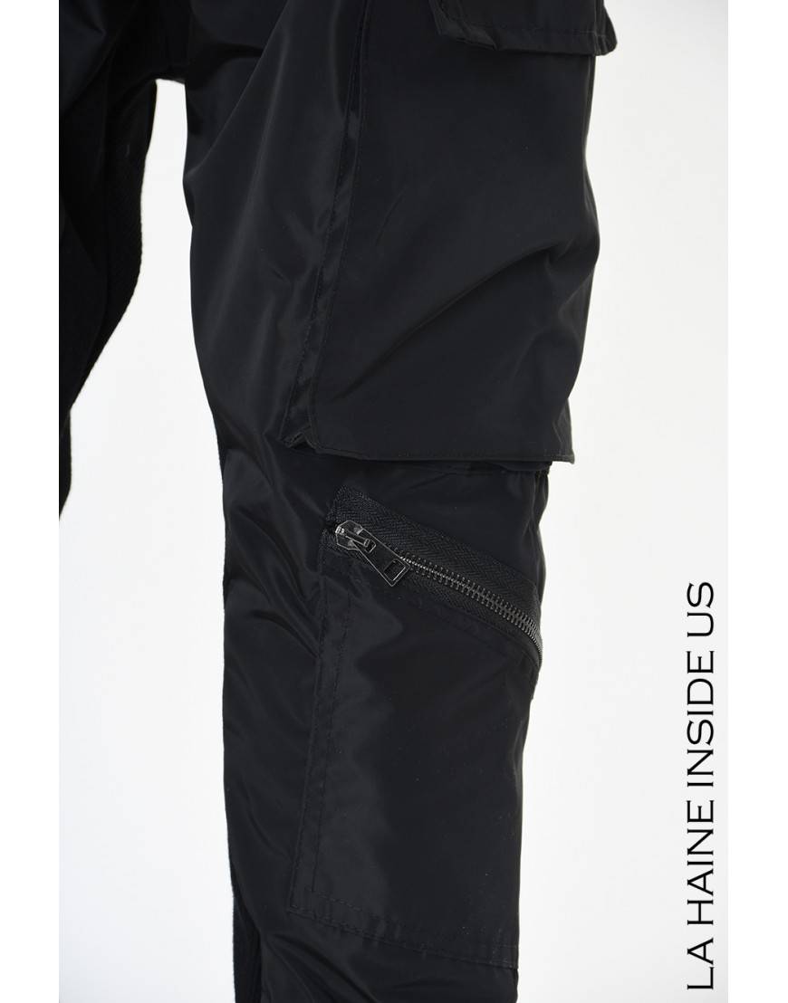 La haine inside us 3B LM189 PANTALONE Nero Affare Del Giorno