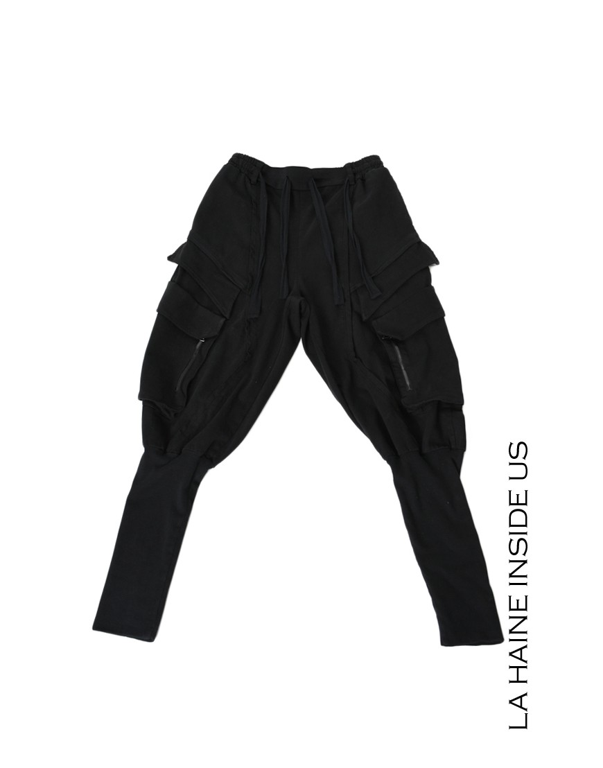 La haine inside us 3B LM191 PANTALONE Nero Convenienza