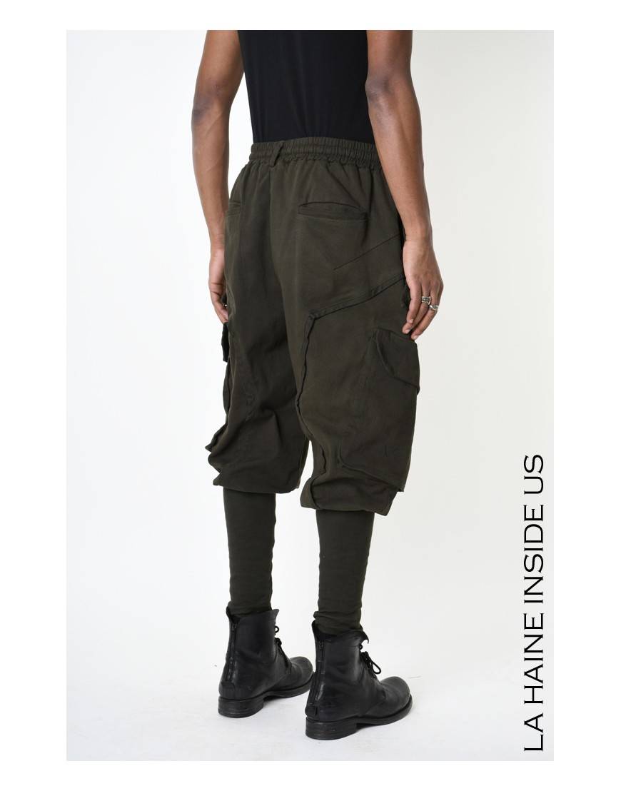 La haine inside us 3B LM191 PANTALONE Verde Novità