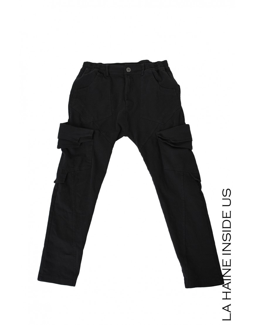 La haine inside us 3B LM192 PANTALONE Nero Presa