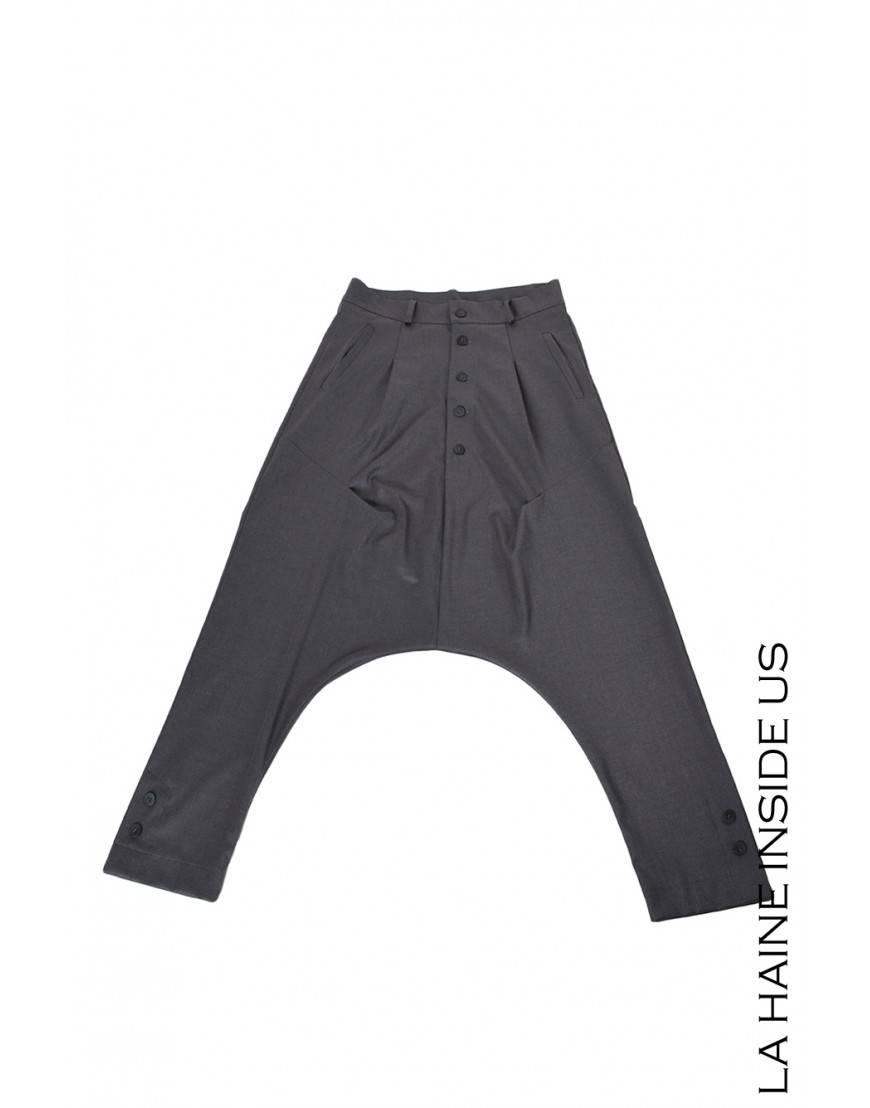 La haine inside us 3B LM195 PANTALONE Grigio In Vendita