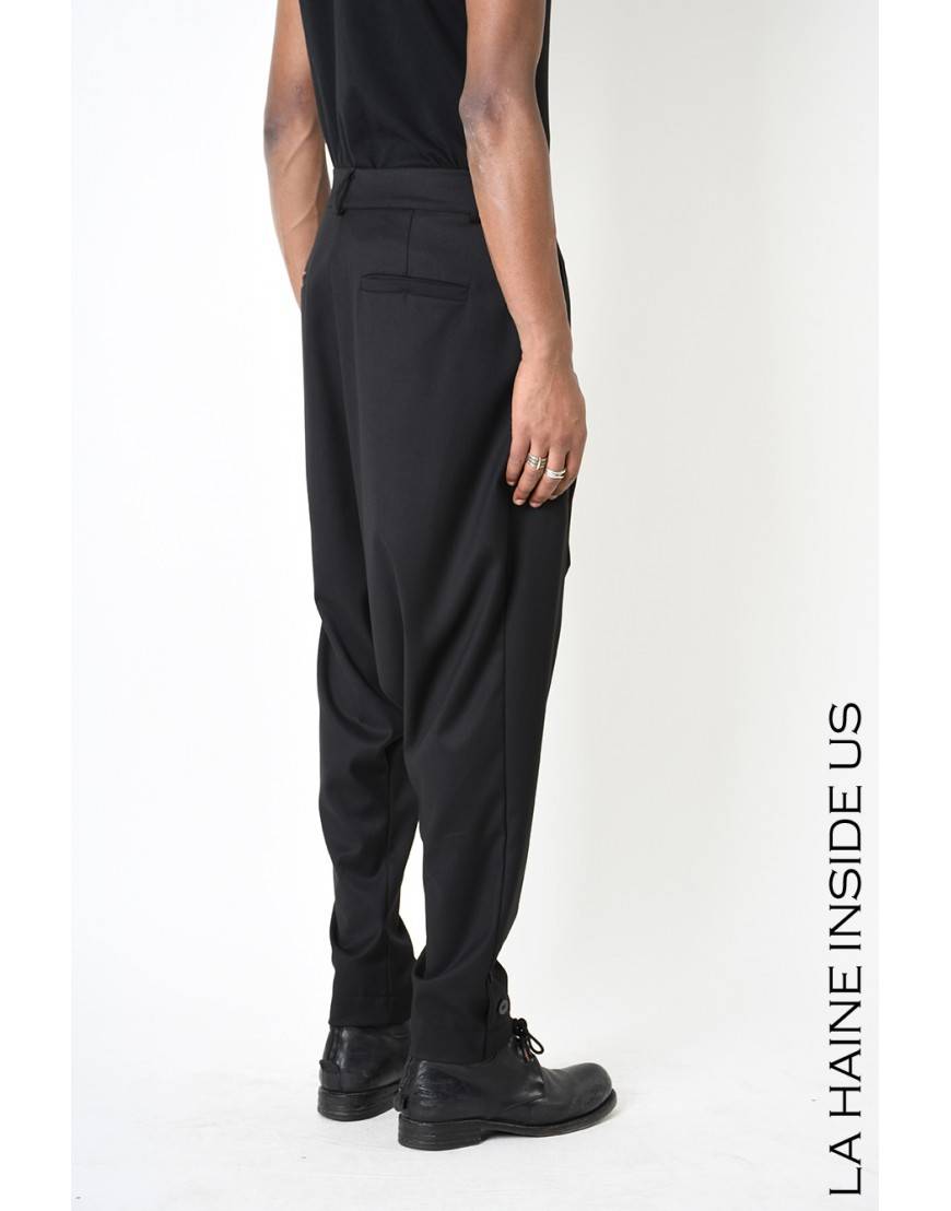 La haine inside us 3B LM195 PANTALONE Nero Saldi