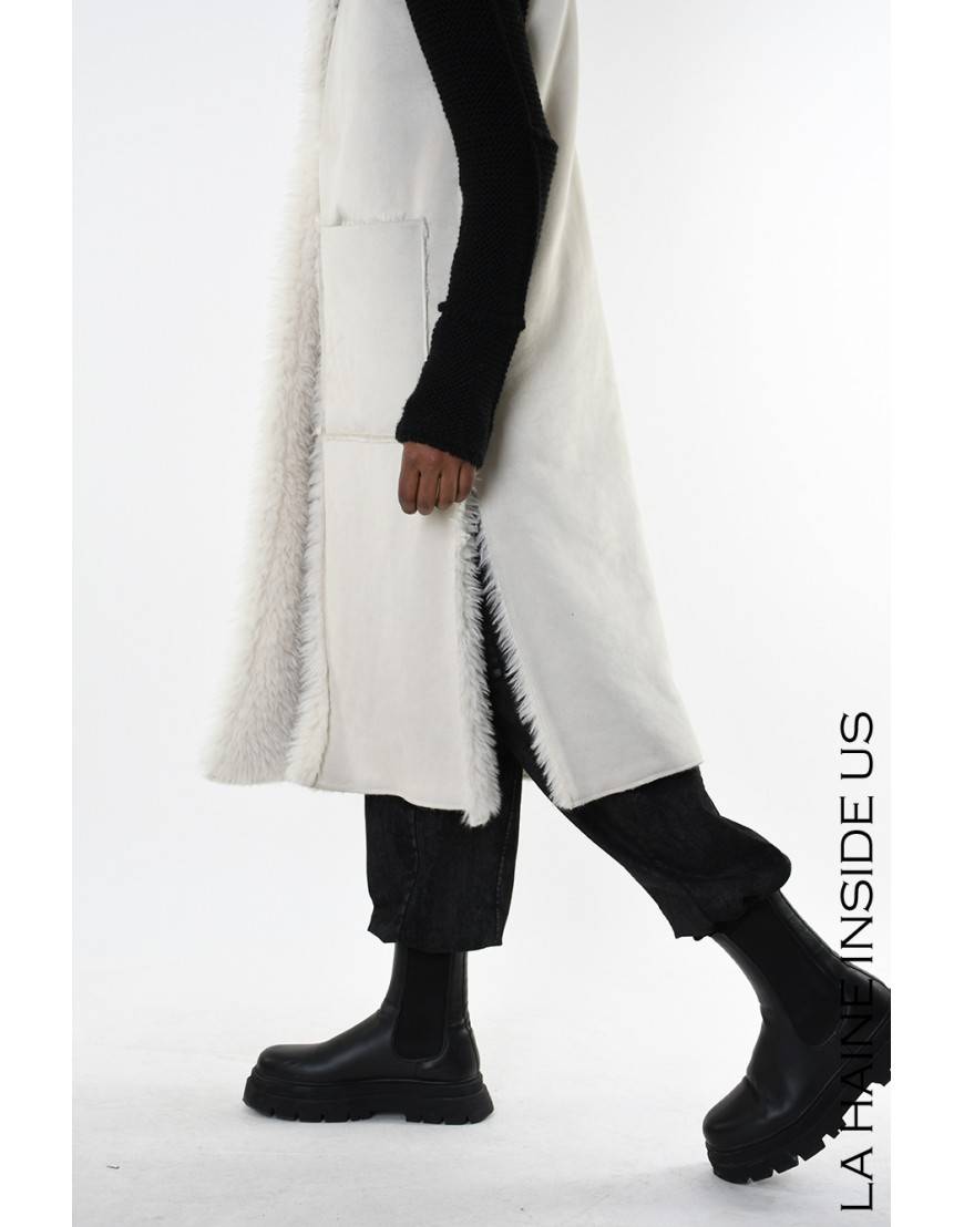 La haine inside us 4- LW860 GILET UNISEX U Ice Saldi Di Fabbrica