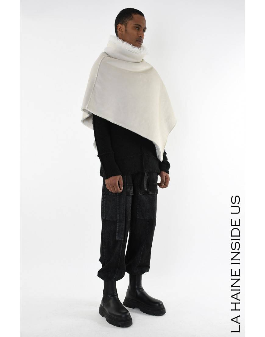 La haine inside us 4- LW862 PONCHO UNISEX U Ice Vendite Flash