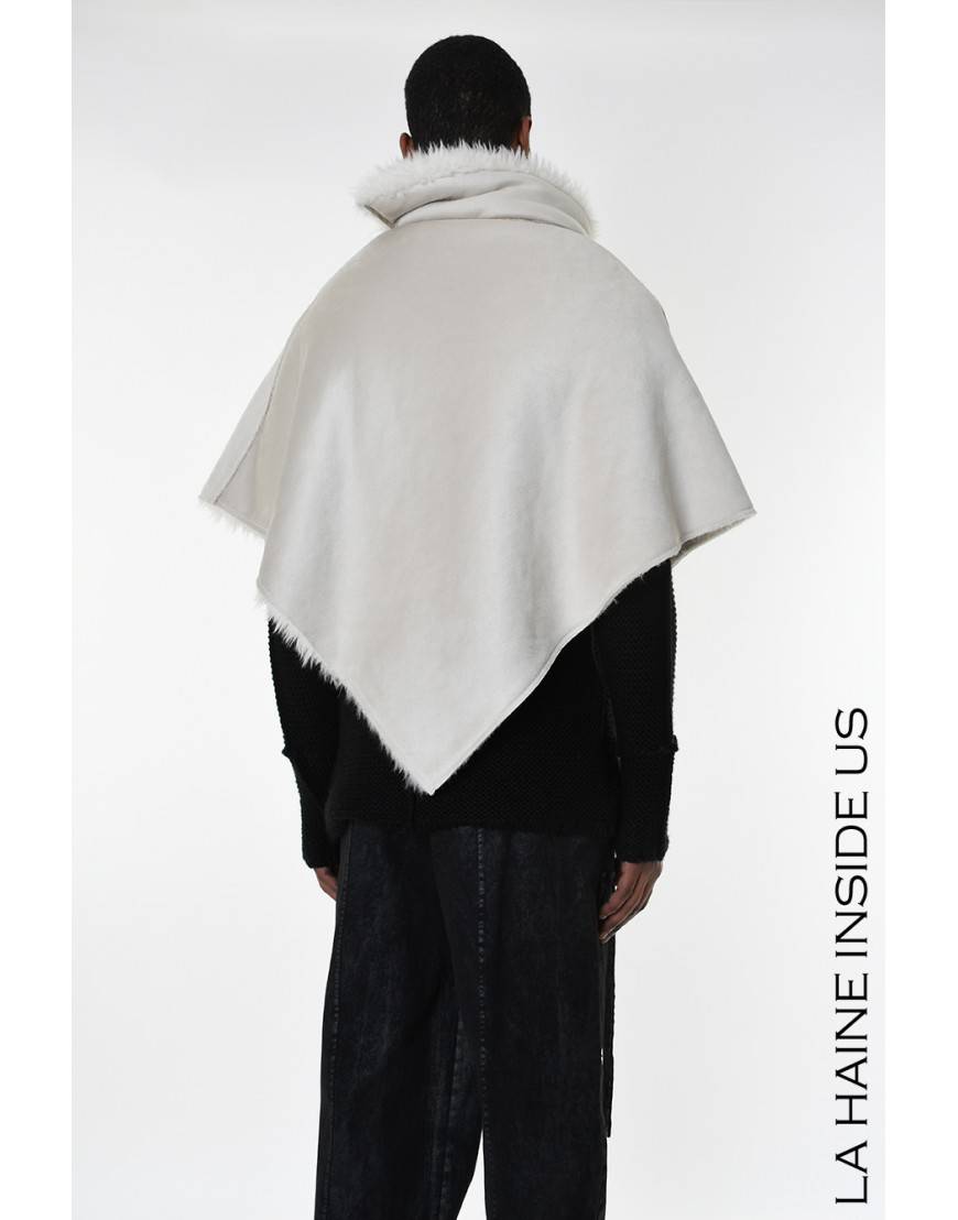 La haine inside us 4- LW862 PONCHO UNISEX U Ice Vendite Flash
