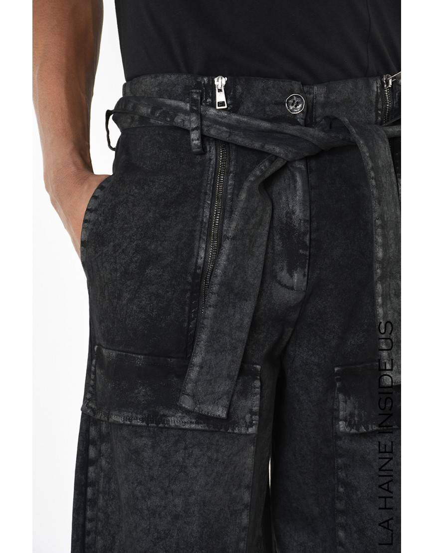 La haine inside us 4B LW880 PANTALONE UNISEX U Nero I Più Venduti