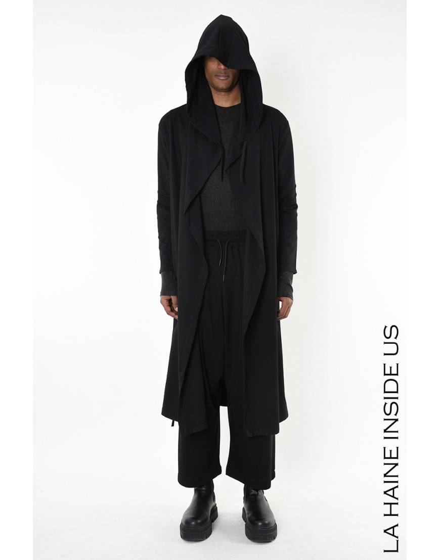La haine inside us 4M LW956 CARDIGAN UNISEX U Nero Nuovo