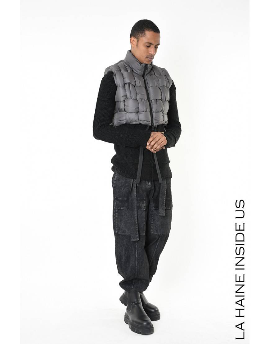 La haine inside us 4P LW941 PETTORINA UNISEX U Fango Qualità