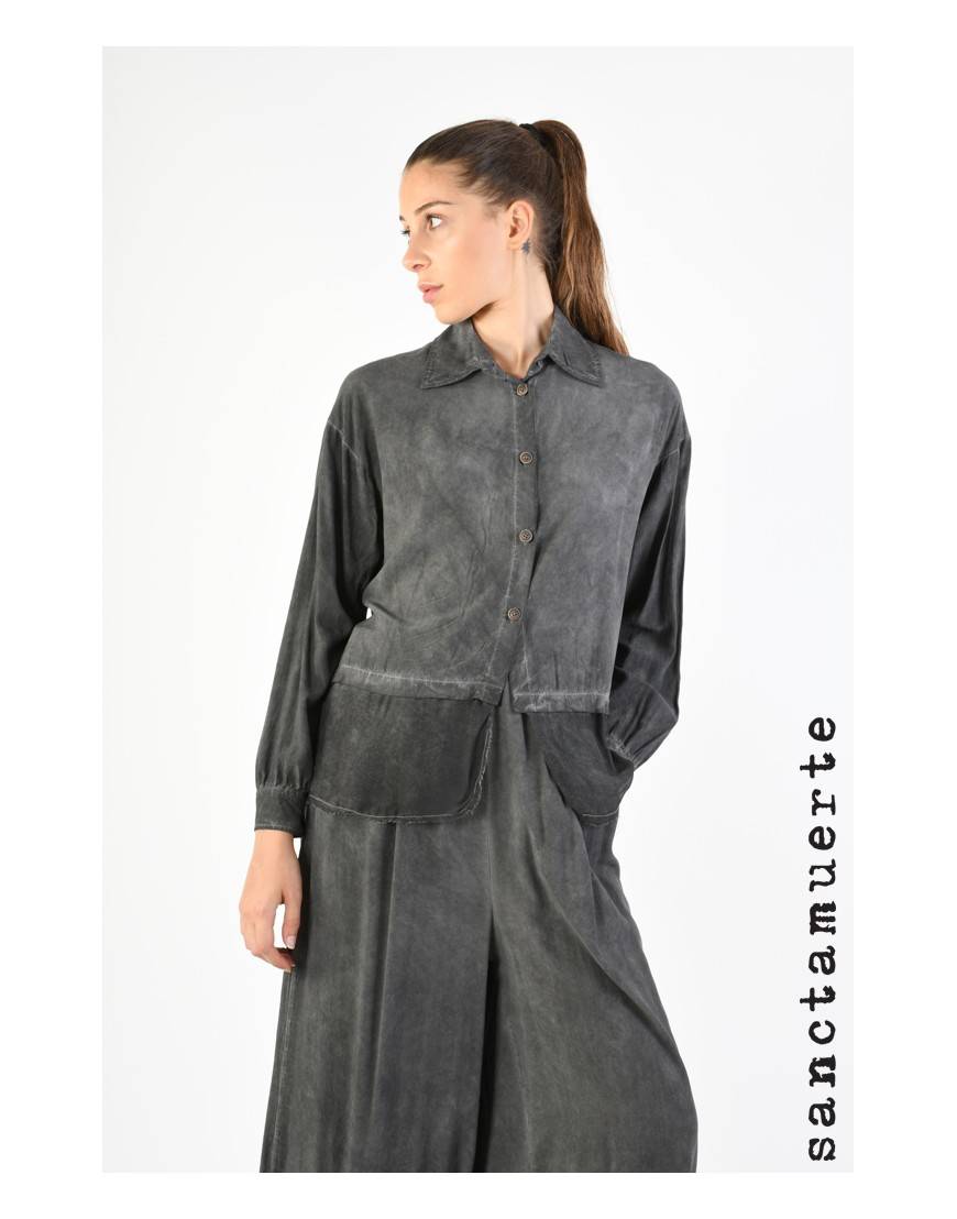 La haine inside us 9B SM334 CAMICIA Grigio Negozi Online