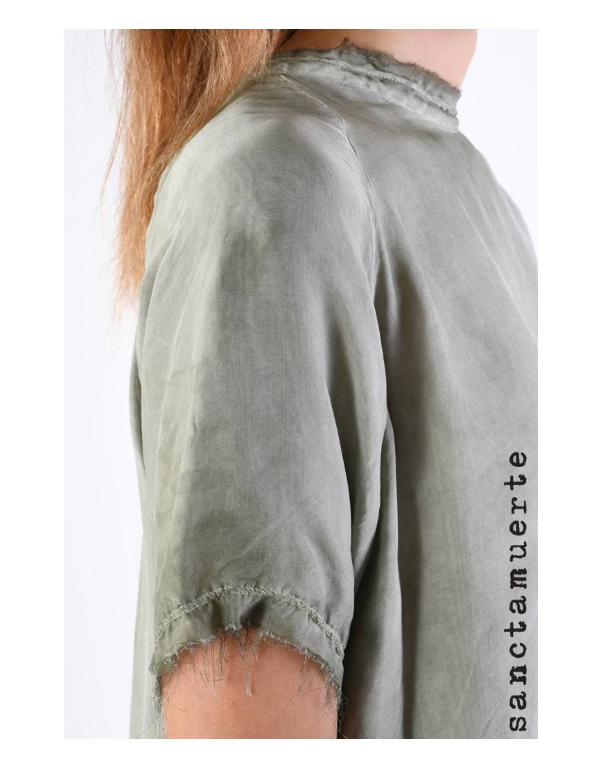 La haine inside us 9B SM344 T-SHIRT Olive Shopping Online