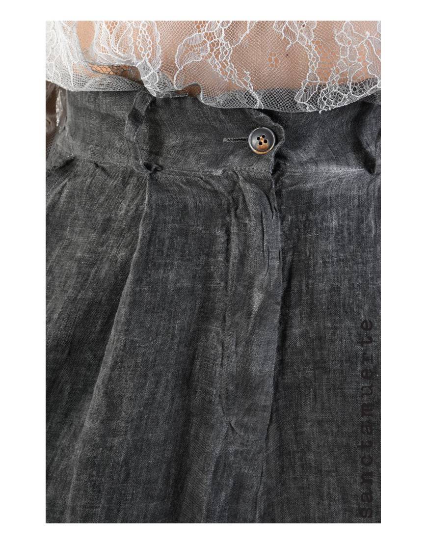 La haine inside us 9B SM364 PANTALONE Grigio Smaltimento dello stoccaggio