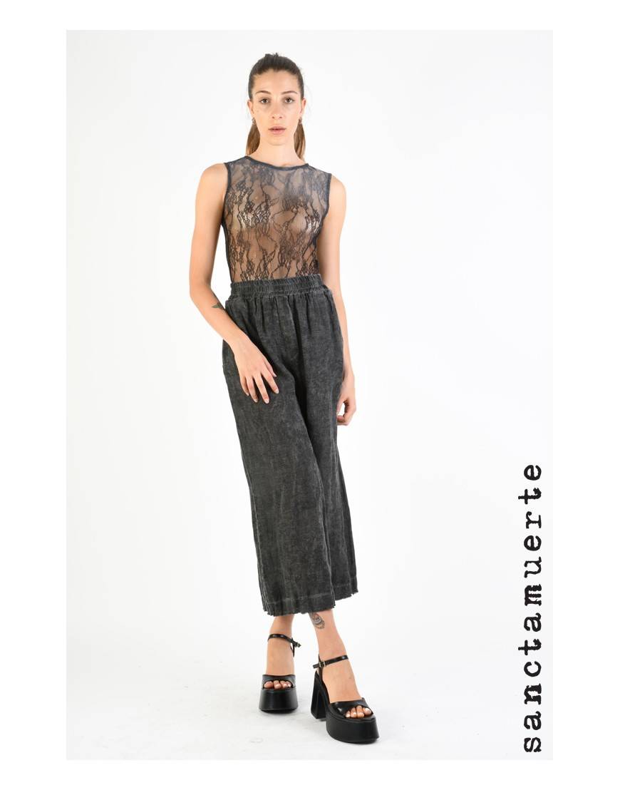 La haine inside us 9B SM387 PANTALONE Grigio Offerta