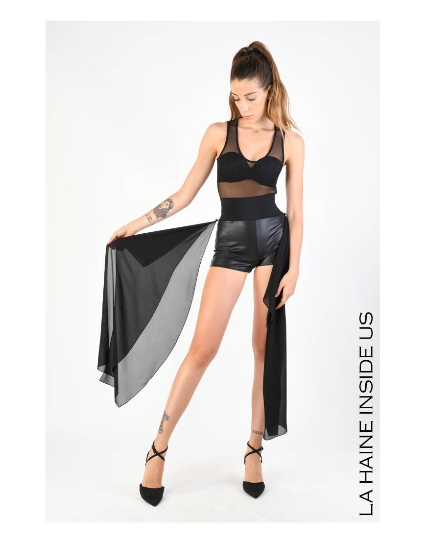 La haine inside us 4B LW719 COULOTTE Nero Outlet