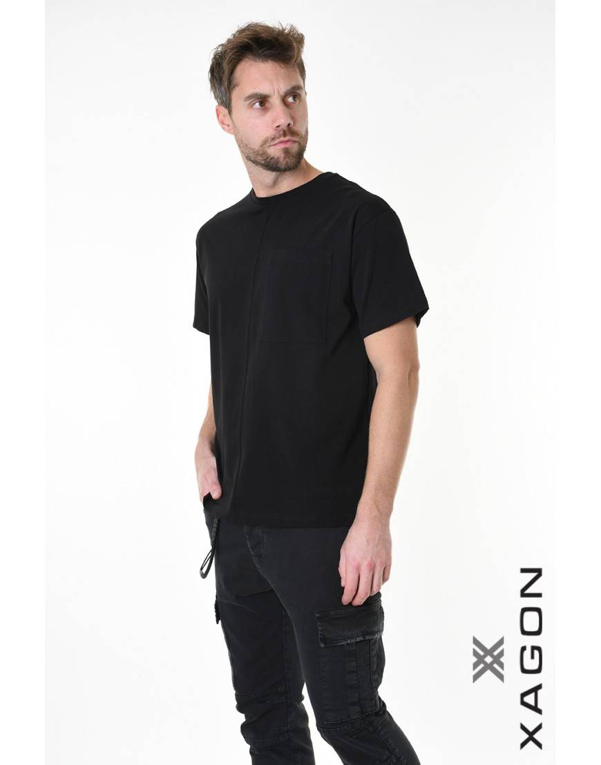 La haine inside us T-SHIRT 2UTS14 Nero In Linea