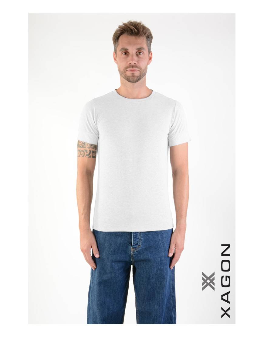 La haine inside us T-Shirt MD1012 Bianco Negozi Online