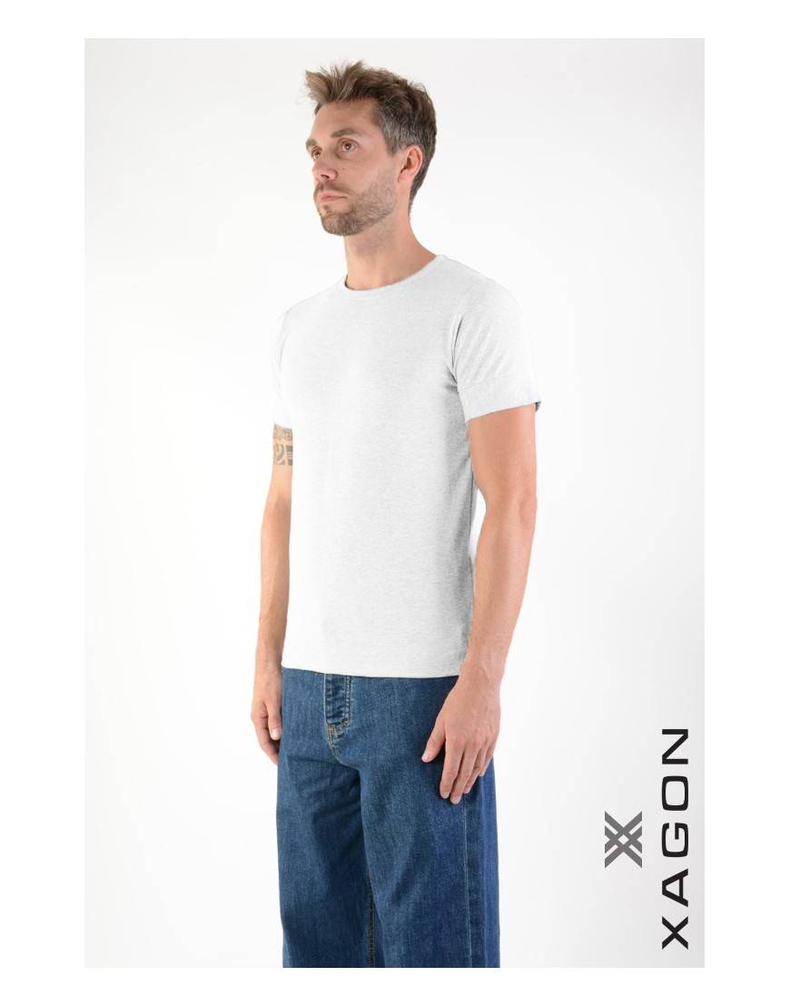 La haine inside us T-Shirt MD1012 Bianco Negozi Online