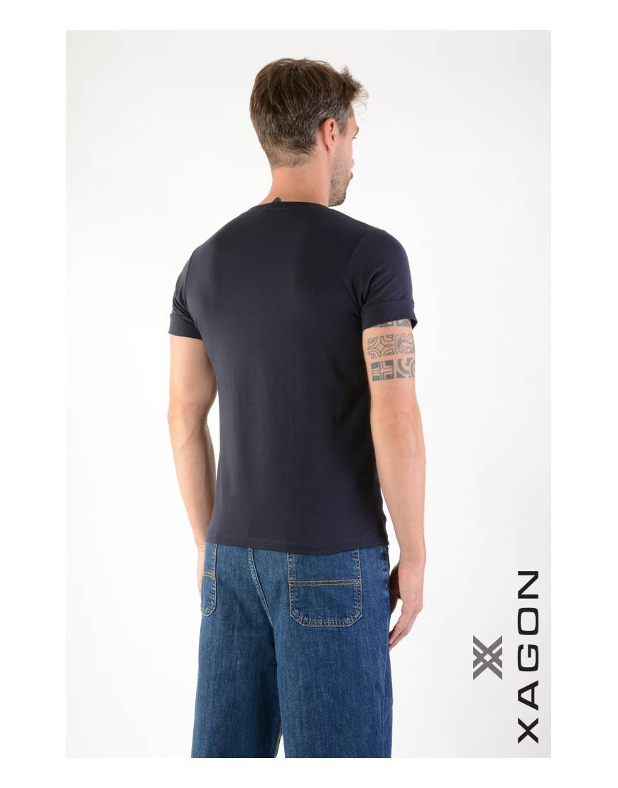 La haine inside us T-Shirt MD1012 Blu Acquista Ora
