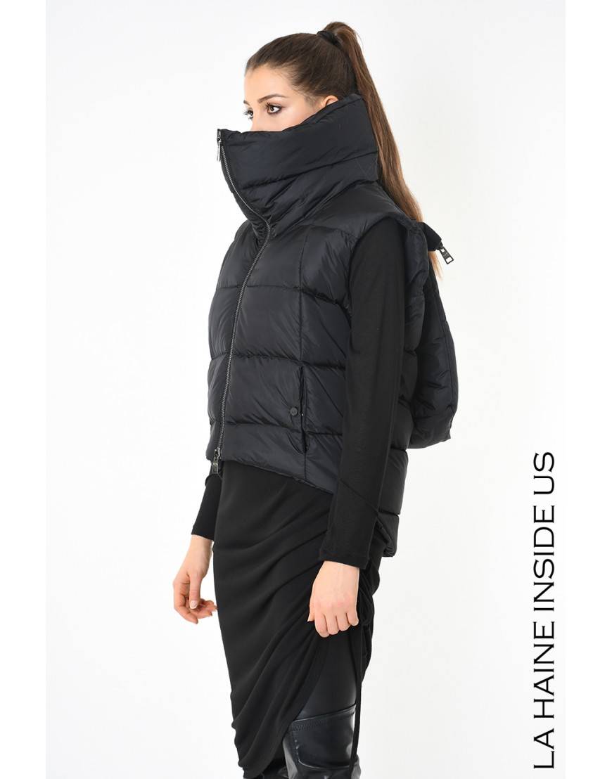 La haine inside us 3P LM252 PETTORINA + ZAINO UNISEX D Nero Sottocosto