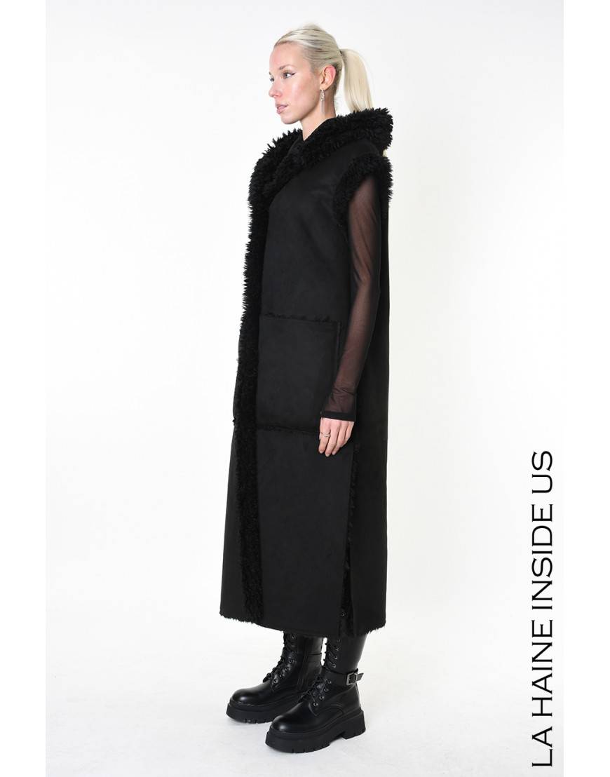 La haine inside us 4- LW860 GILET UNISEX D Nero Novità