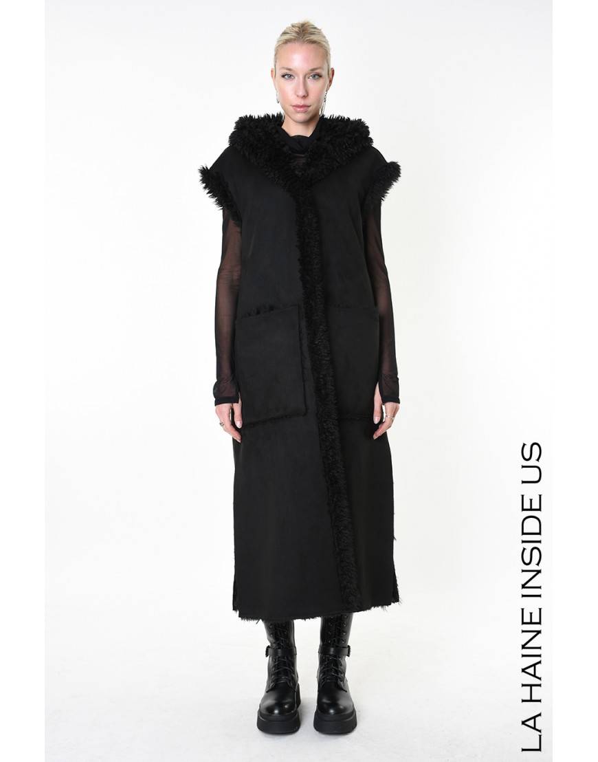 La haine inside us 4- LW860 GILET UNISEX D Nero Novità