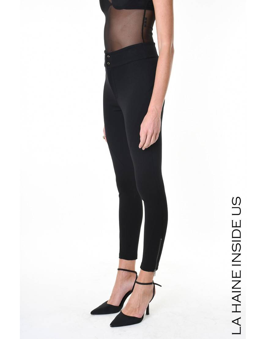 La haine inside us 4B LW550 PANTALONE Nero Outlet