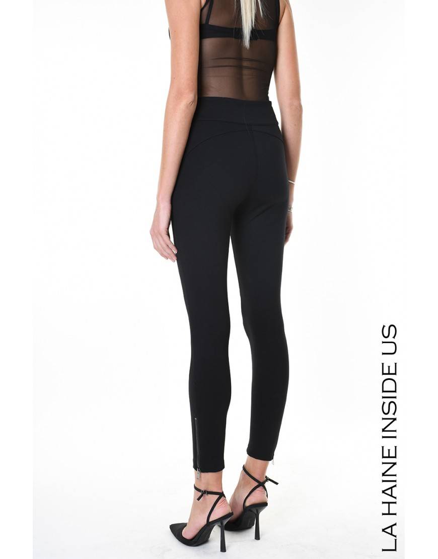 La haine inside us 4B LW550 PANTALONE Nero Outlet