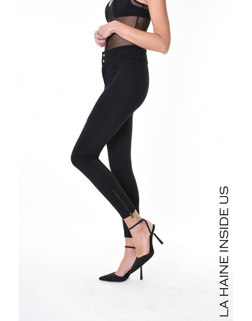 La haine inside us 4B LW550 PANTALONE Nero Outlet