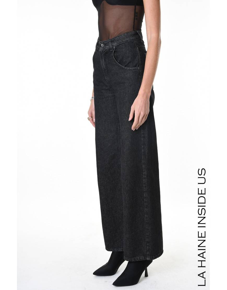La haine inside us 4X LW833 JEANS Nero In Saldo