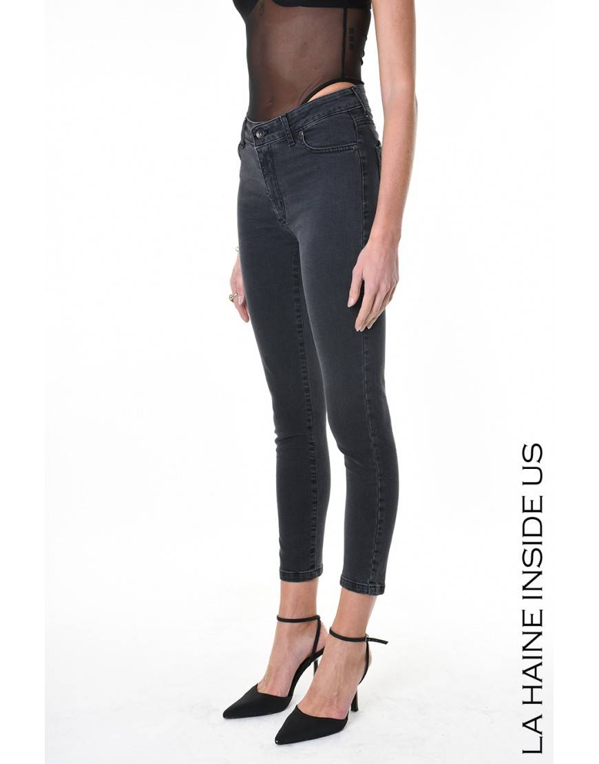 La haine inside us 4X LW834 JEANS Nero Nuova