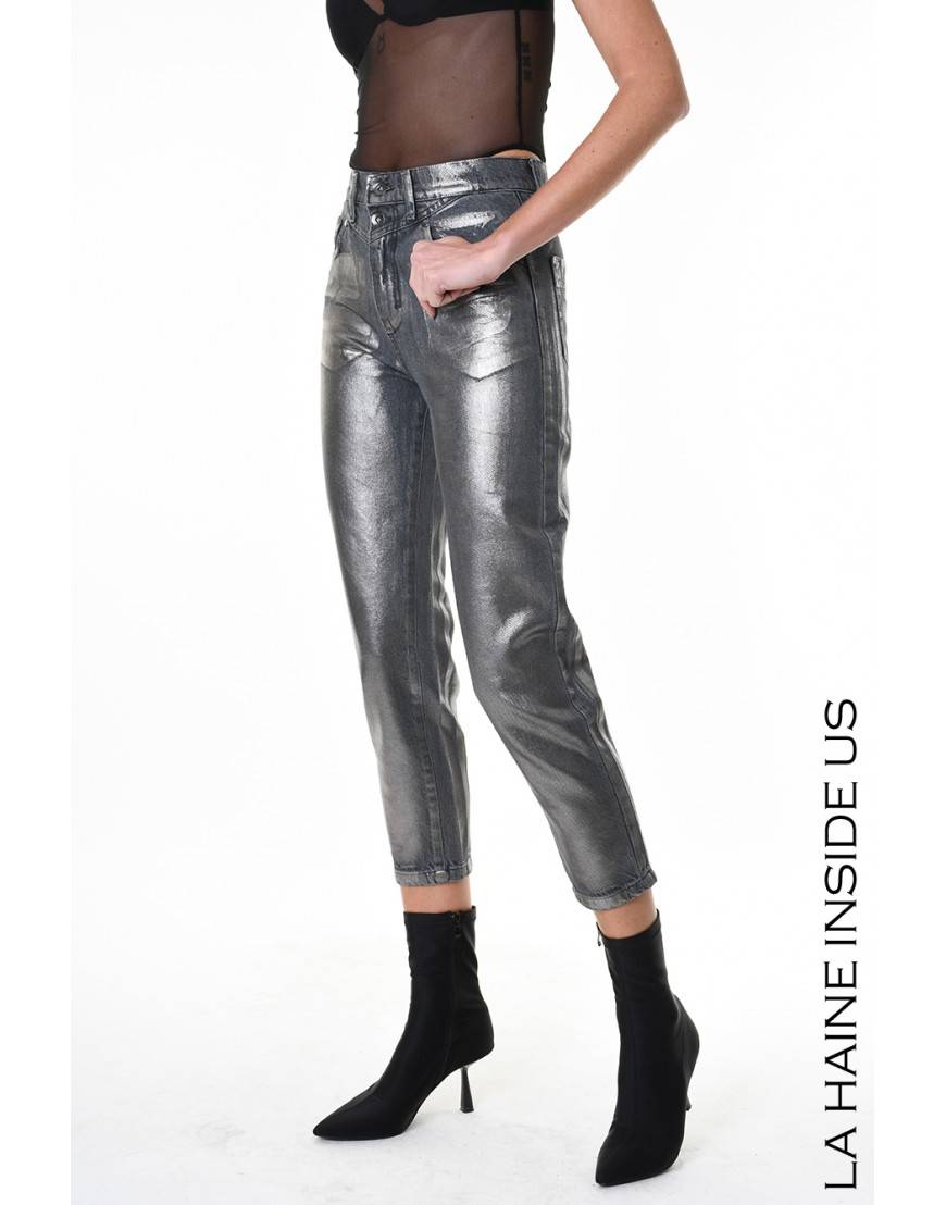 La haine inside us 4X LW835 JEANS Grigio Moda