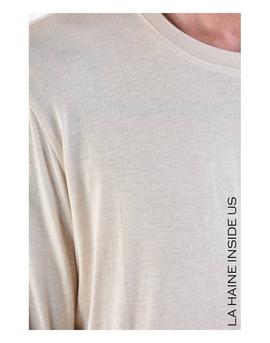 La haine inside us 3J LM165 MAGLIA Beige Qualità