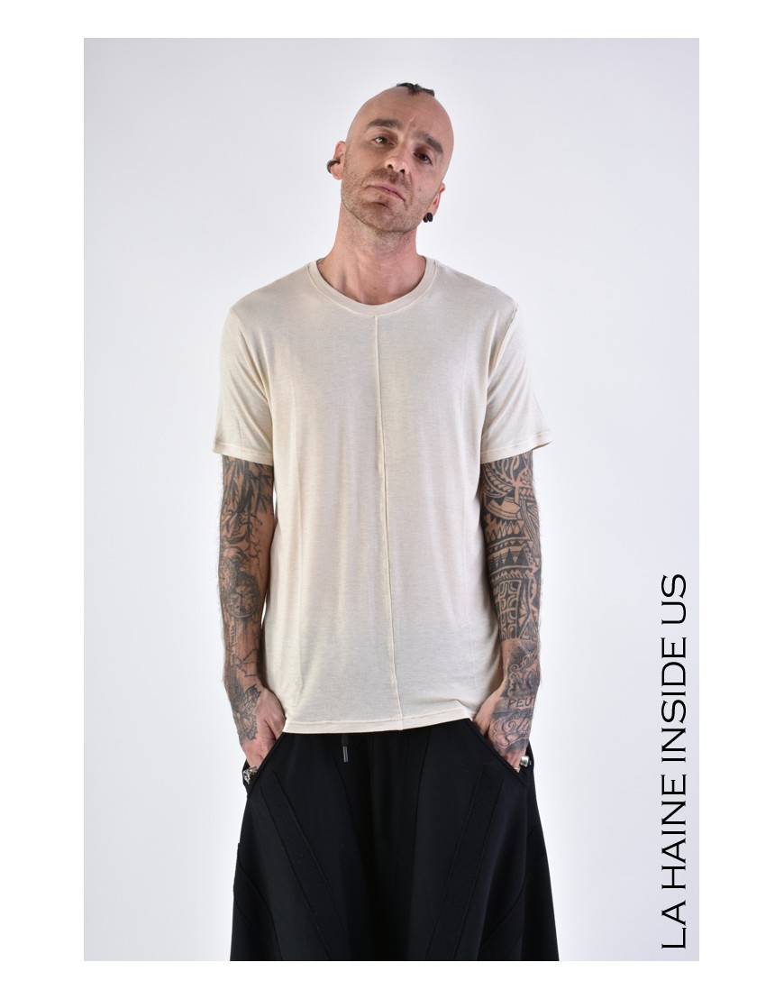 La haine inside us 3J LM167 T-SHIRT Beige Vendita