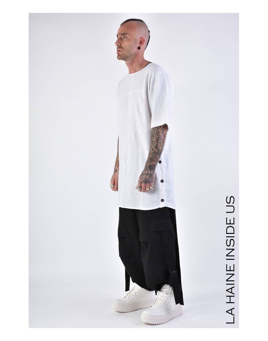 La haine inside us 3M LM097 T-SHIRT Bianco Consegna Veloce