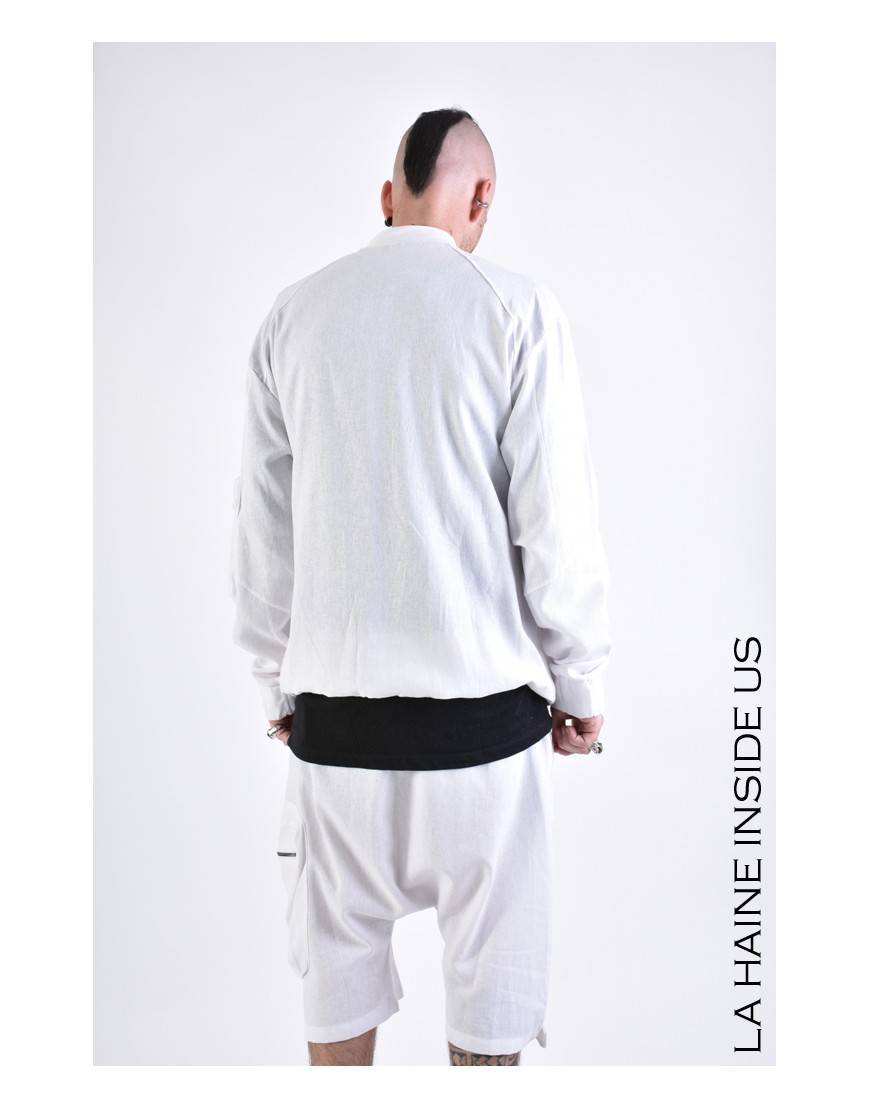 La haine inside us 3M LM098 BOMBER Bianco Fino Al -60%