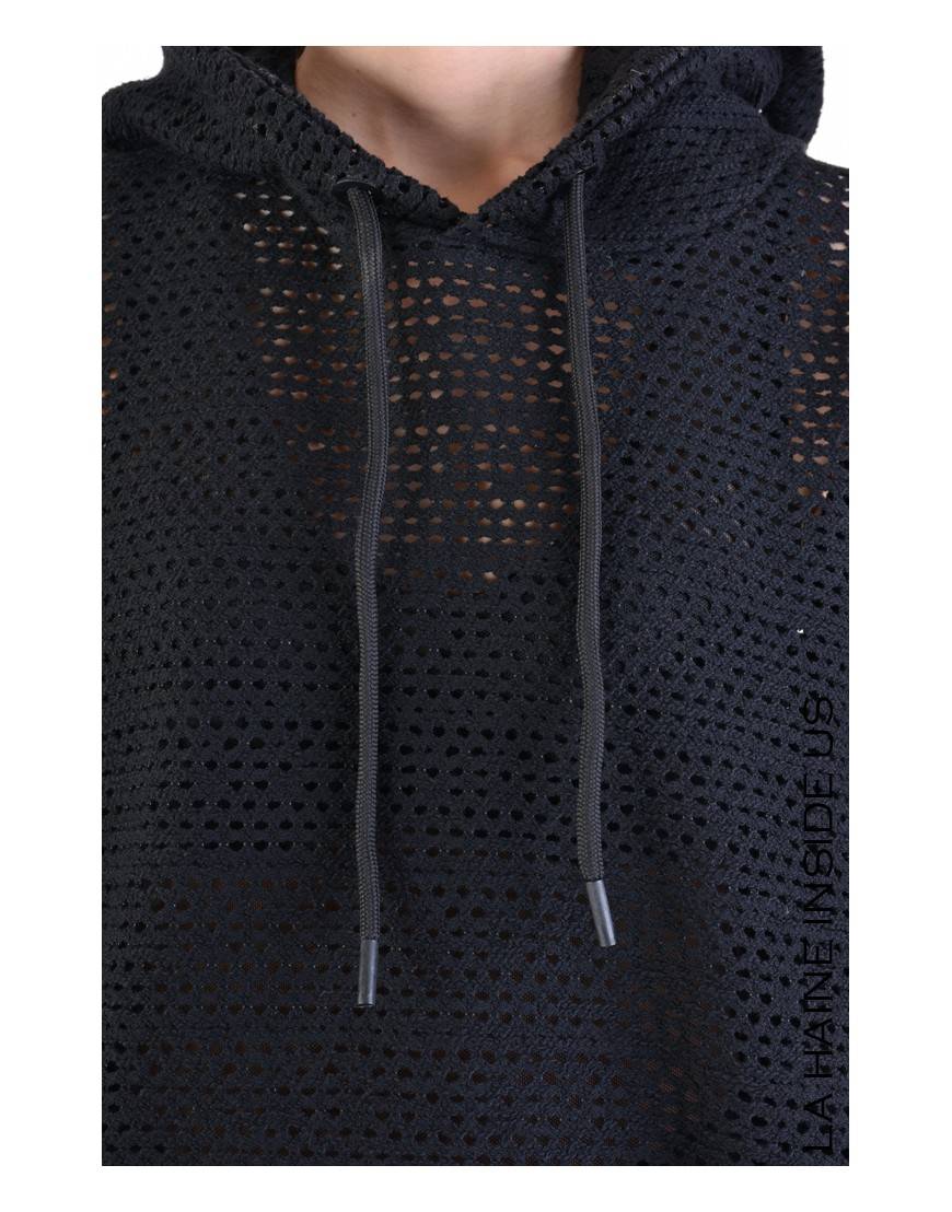 La haine inside us 3M LM102 FELPA UNISEX D Nero Prezzo Ridotto