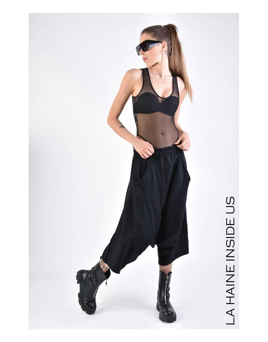La haine inside us 3M LM127 BERMUDA UNISEX D Nero Presa