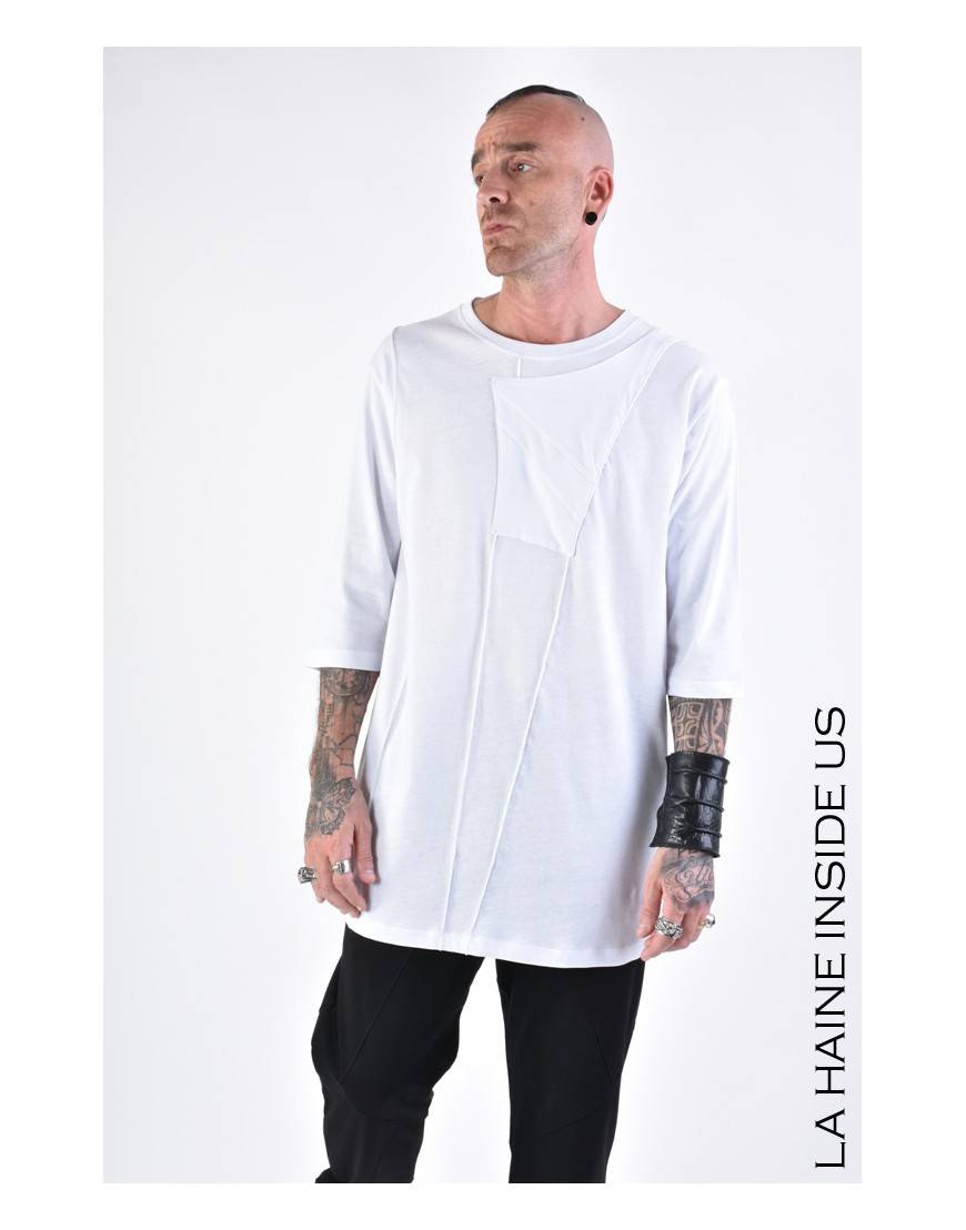 La haine inside us 3M LM132 T-SHIRT Bianco In Vendita