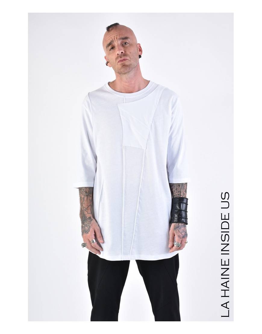 La haine inside us 3M LM132 T-SHIRT Bianco In Vendita